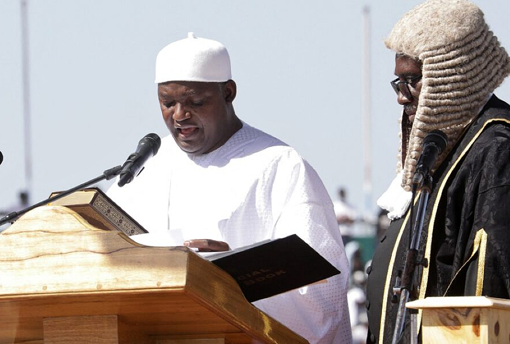 Gambian President Barrow vows economic progress at start of second term