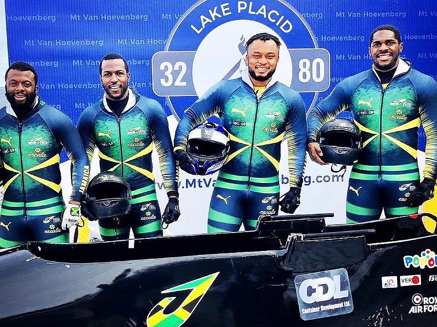 'Fire on ice': Jamaica make history with 3 bobsled teams to Beijing Olympics