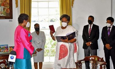 Barbados PM sworn in after 2nd consecutive elections sweep