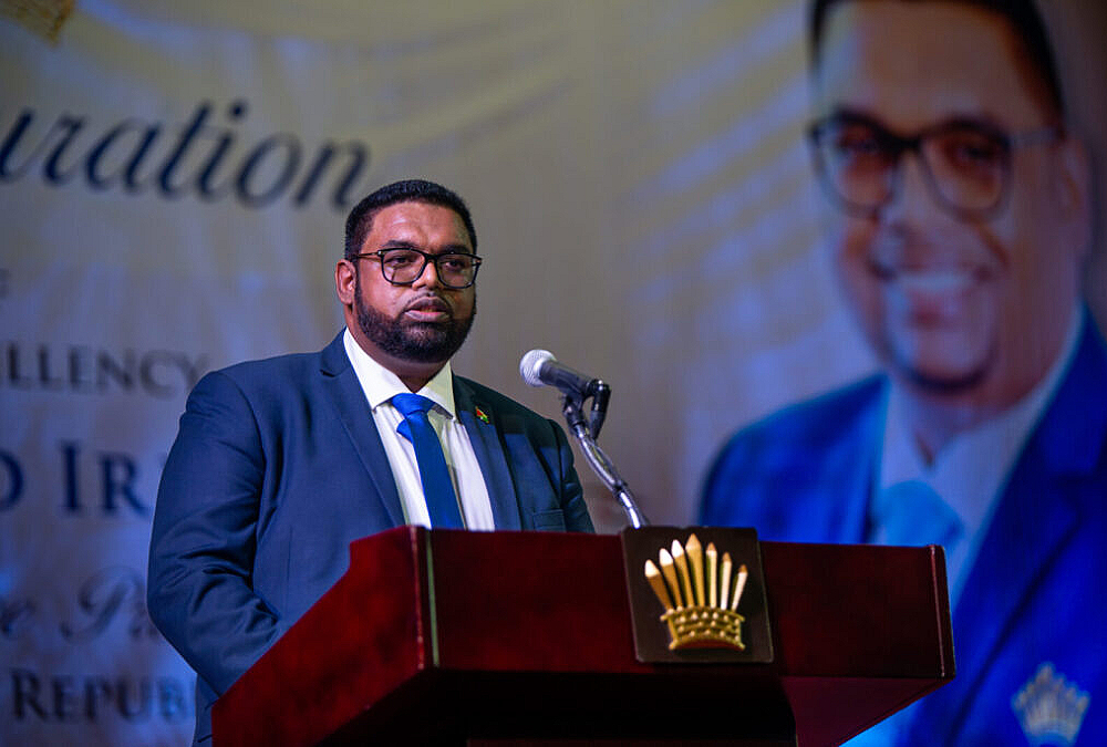 Guyana's President makes a pitch for foreign investments in the Caribbean