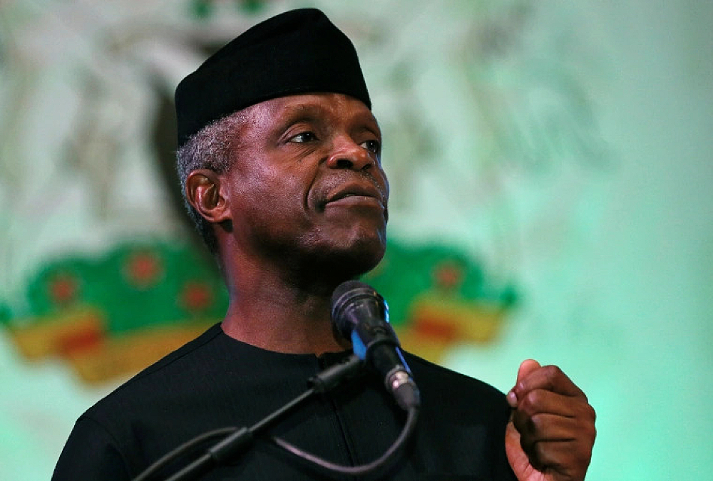 Nigeria’s vice president Osinbajo announces he will run for president