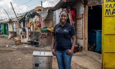 Kenyan inventor makes history winning Africa’s biggest prize for engineering innovation with her vaccine fridge