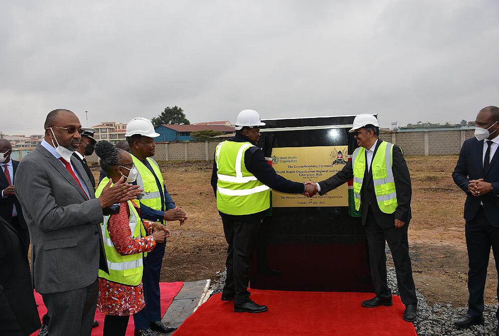 Kenya, World Health Organization launch emergency hub