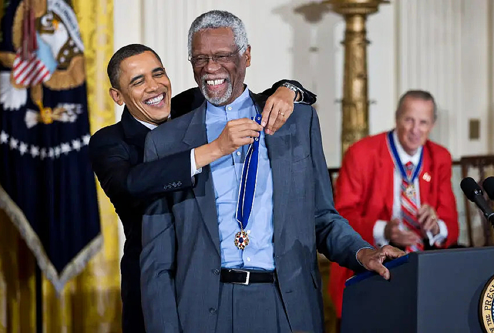 Bill Russell, who anchored a Boston Celtics dynasty, died Sunday.