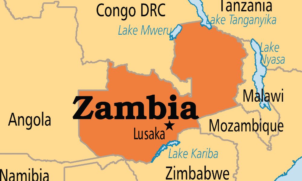 Zambia Map 1000x600 