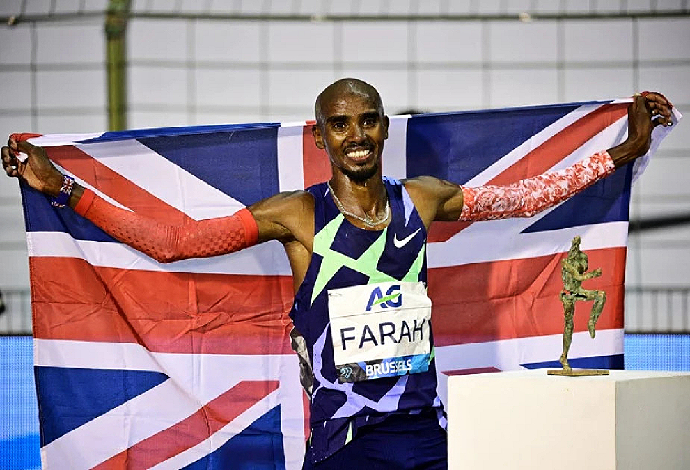 Olympic champion Mo Farah targets April return