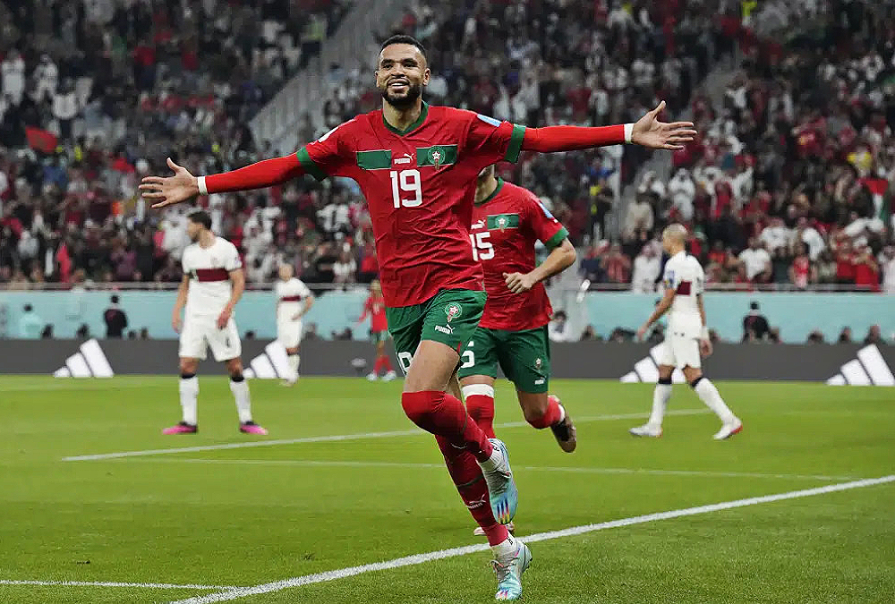 Morocco reaches World Cup semifinals, tops Portugal