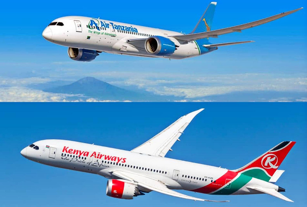 Air Tanzania and Kenya Airways initiate new partnership