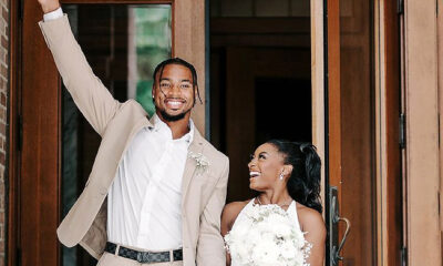 US gymnastics icon Simone Biles marries NFL's Jonathan Owens