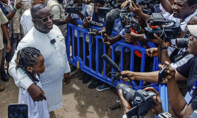 Sierra Leone’s president wins second term without need for runoff, election commission announces