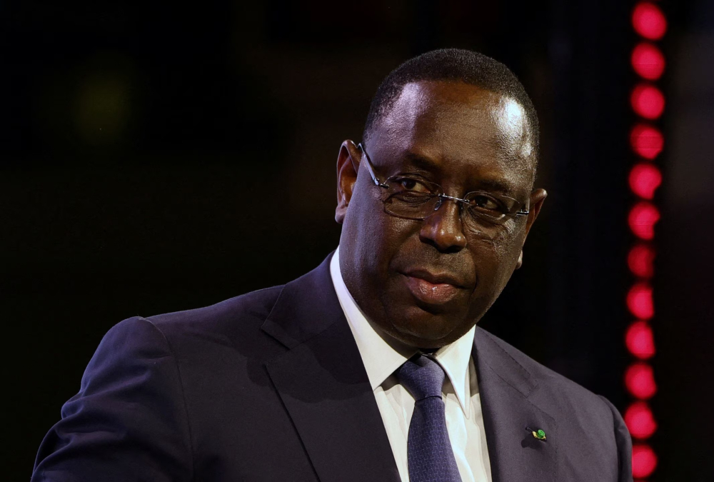 Senegal President Macky Sall says he won't seek a third term in 2024