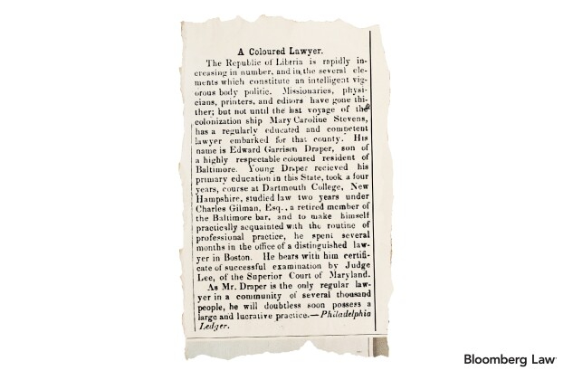 Unheralded Black legal pioneer to get his due, 166 years late