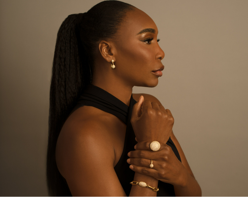 Tennis champion Venus Williams joins Reinstein Ross Goldsmiths to launch the new Diamond Match™ jewelry collection
