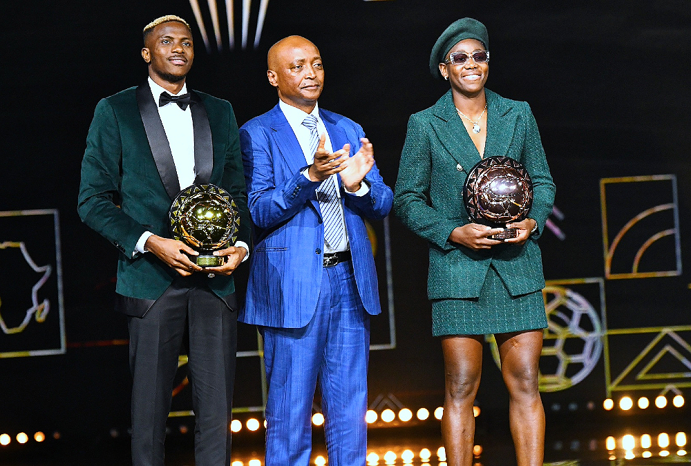 Nigeria's Osimhen, Oshoala named African Men’s and Women’s Player of the Year at the CAF Awards 2023