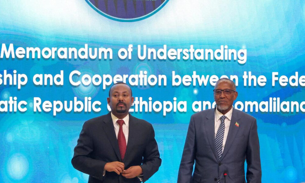 Ethiopia signs pact to use Somaliland's Red Sea port | The Habari Network