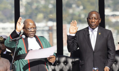 Cyril Ramaphosa sworn in for second term as South African president