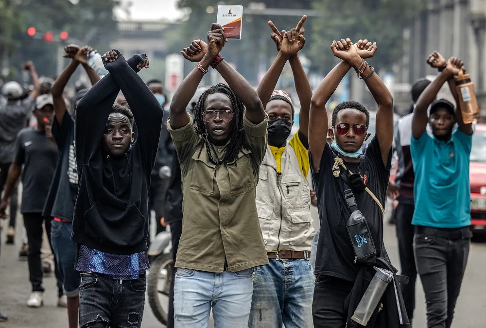 The increasing youth political protests for Africa’s development