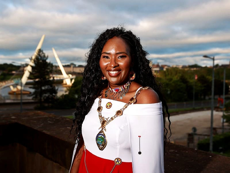 Lilian Seenoi-Barr becomes Northern Ireland's first black mayor