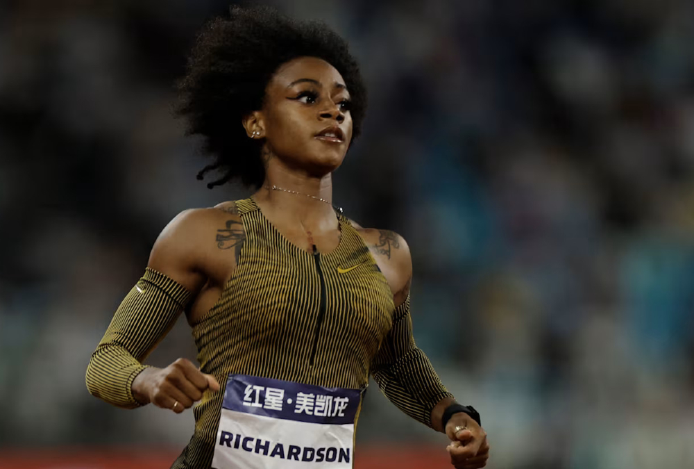 Sha’Carri Richardson punches ticket to Paris Olympics with 100m win