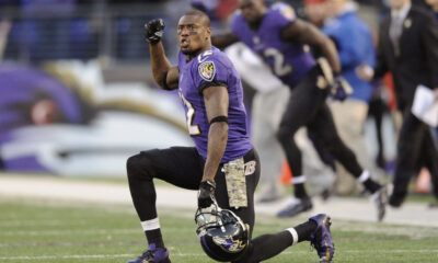 Jacoby Jones, a star of Baltimore’s most recent Super Bowl title run, has died at age 40