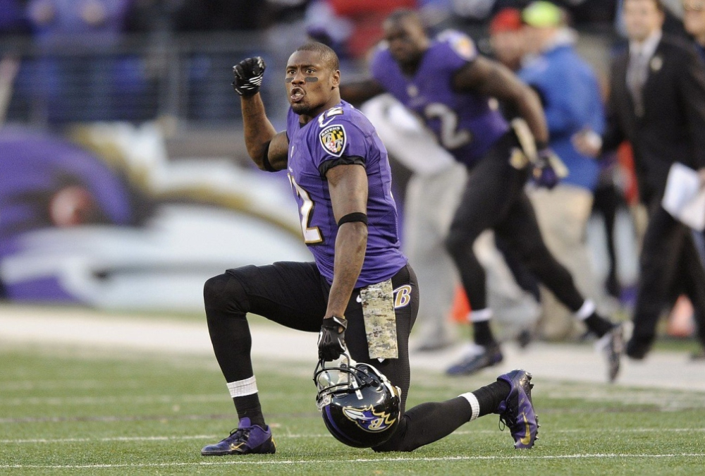 Jacoby Jones, a star of Baltimore’s most recent Super Bowl title run, has died at age 40