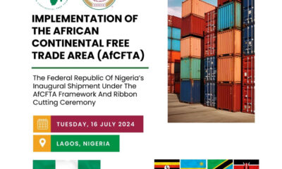 Nigeria launches preferential trade under the AfCFTA guided trade initiative on July 16