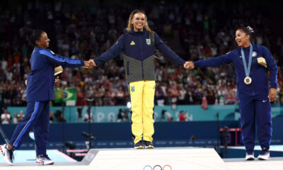 The final image of Simone Biles at the Olympics was a symbol of joy - and where the sport is going