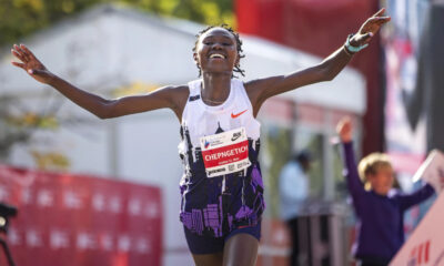 Ruth Chepngetich of Kenya smashes world record by nearly 2 minutes at Chicago Marathon