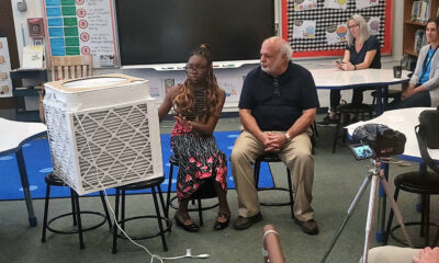 Middle Schooler Eniola Shokunbi raises $11.5 million for virus-filtering air system