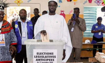 Senegal's ruling party declares legislative election victory
