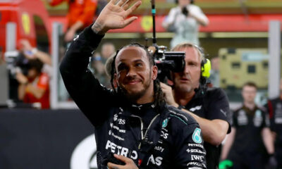 Lewis Hamilton bids farewell to Mercedes