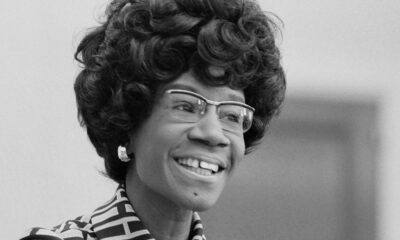 US Congress awards Shirley Chisholm the Congressional Gold Medal for her pioneering legacy