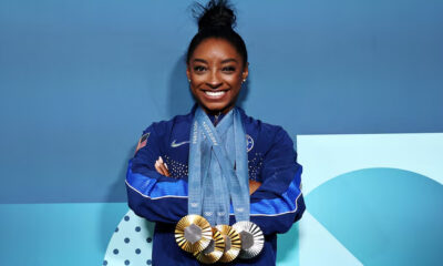 Simone Biles honored as Sports Illustrated's 2024 Sportsperson of the Year
