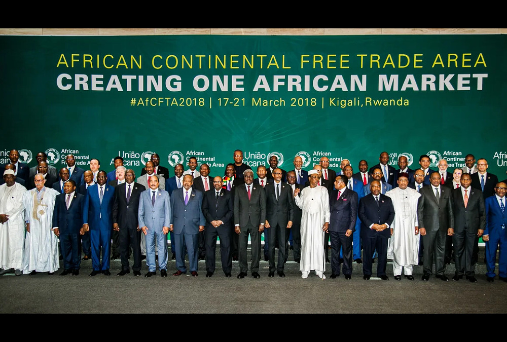 7th anniversary celebration of AfCFTA, highlighting Africa's economic growth, trade agreements, and investment opportunities across the continent.