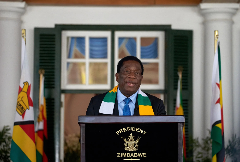 Zimbabwe President Mnangagwa reshuffles military leadership ahead of 2025 protests