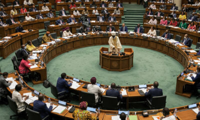 An African Union meeting discussing strategies for continental cooperation.