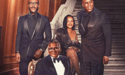 Forbes 2025 Black Billionaires list featuring Aliko Dangote, Tyler Perry, Rihanna, Magic Johnson and other top Black entrepreneurs and leaders.