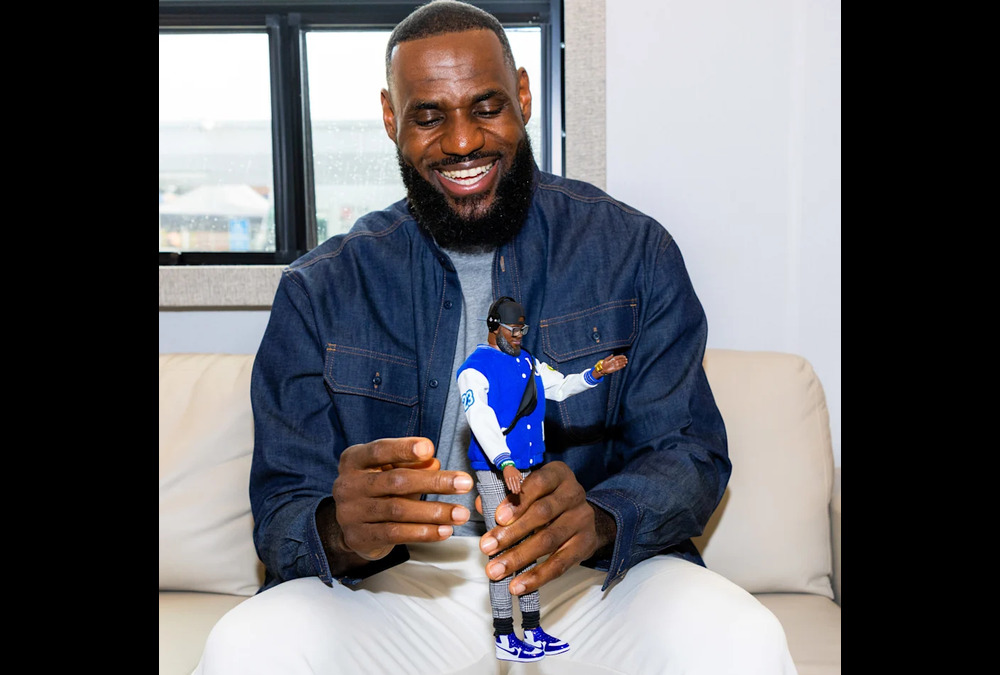 LeBron James becomes first professional male athlete to have likeness depicted in a Ken doll