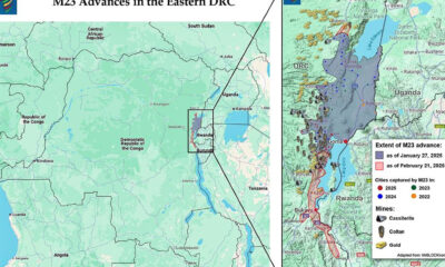 M23 rebel fighters in DR Congo amid rising conflict and regional tensions, impacting security, humanitarian conditions, and global interests.