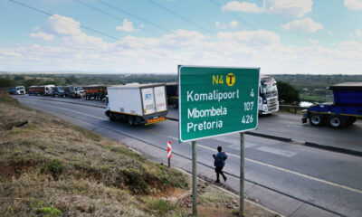 Trucks at an African border crossing facing delays due to Non-Tariff Barriers