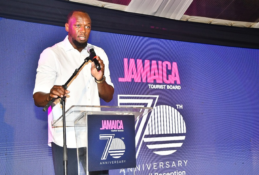Usain Bolt appointed as global ambassador for Jamaican tourism at JTB 70th anniversary event