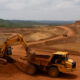 Mining site in the Democratic Republic of Congo extracting rare earth minerals