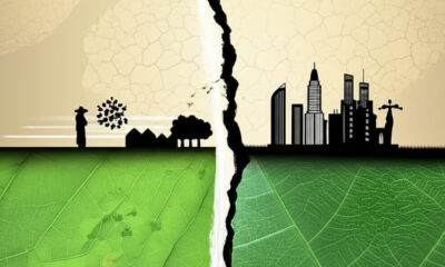 image showing a contrast between developed and developing countries