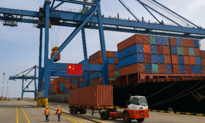 Chinese-built cargo port in Africa symbolizing growing trade ties and infrastructure development across the continent.
