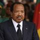 Cameroonian President Paul Biya at a public event, symbolizing over four decades of political power amid national challenges and calls for reform.