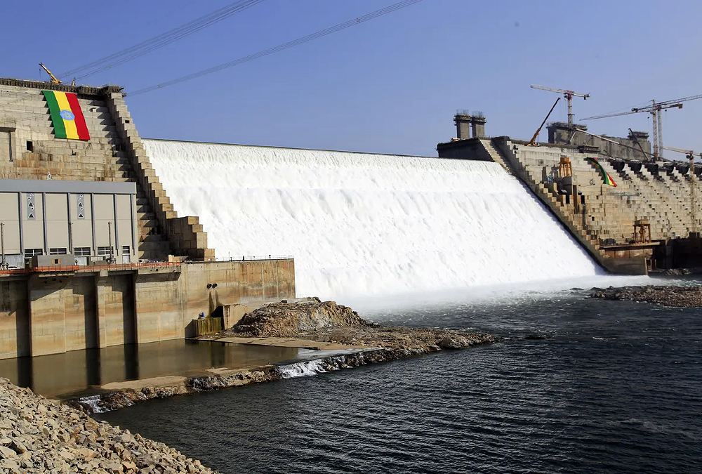 Image of the Grand Ethiopian Renaissance Dam (GERD)