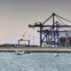 Walvis Bay deep-water port in Namibia, a strategic logistics hub for Southern Africa trade routes