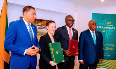 Jamaican officials sign agreement to join Afreximbank during CARICOM summit in Montego Bay