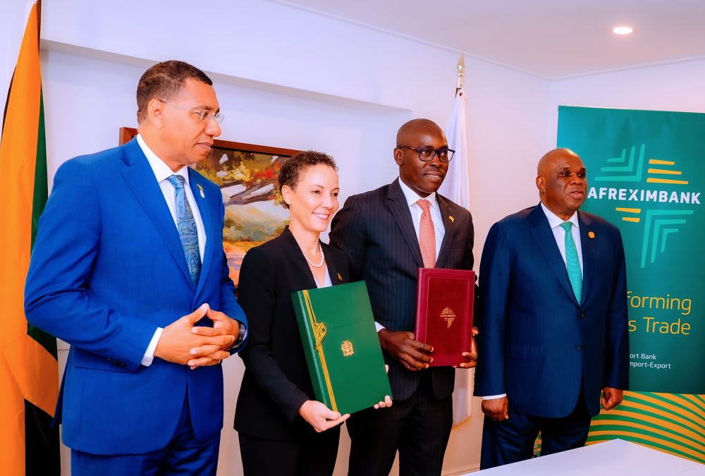Jamaican officials sign agreement to join Afreximbank during CARICOM summit in Montego Bay