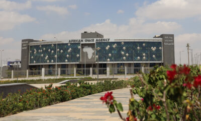 African Space Agency headquarters in Cairo, symbolizing continental collaboration in satellite technology for development and innovation across Africa.